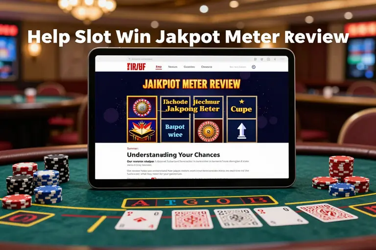 help slot win jackpot meter review